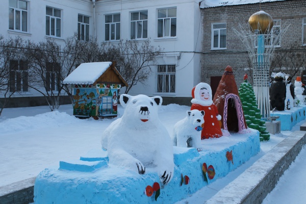 Красота из снега и льда