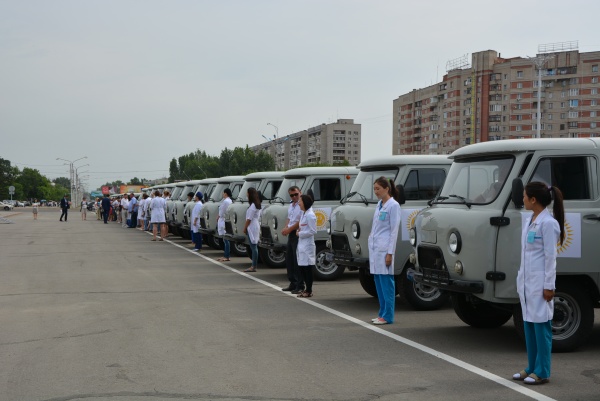 Новые авто для больниц