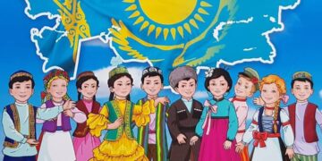 Под мирным небом Казахстана