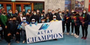 Встретили чемпионок Азии