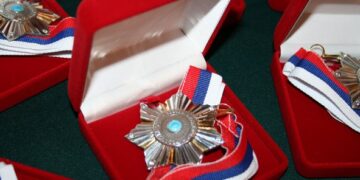 В знак особого почета