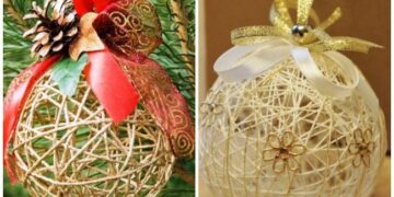 Новогодние игрушки, шарики, хлопушки