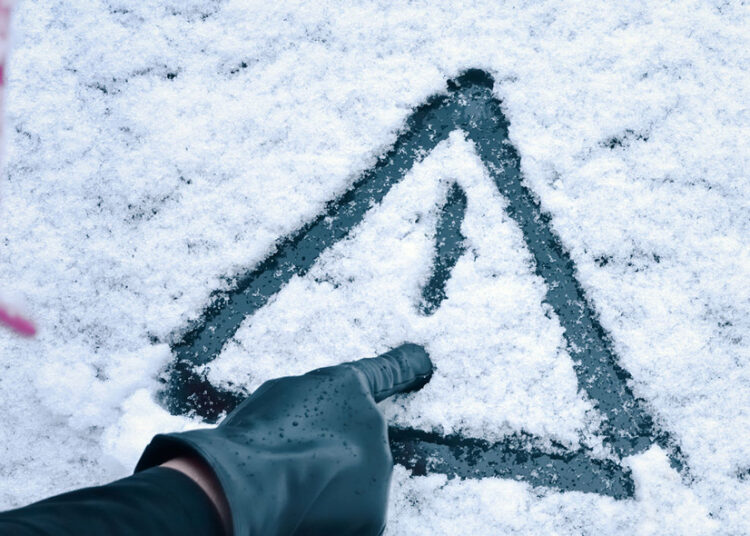 Осторожно, гололед!