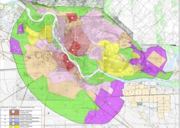 Разделили город на зоны