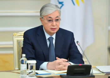 Выступление Президента Касым-Жомарта Токаева на внеочередном ХХІІ съезде партии «Nur Otan»