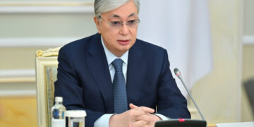 Выступление Президента Касым-Жомарта Токаева на внеочередном ХХІІ съезде партии «Nur Otan»