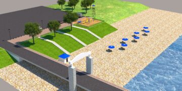 Неужели появится пляж?