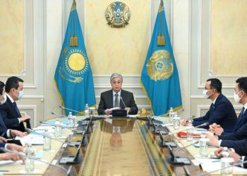 ПРЕЗИДЕНТ КАСЫМ-ЖОМАРТ ТОКАЕВ ПРОВЕЛ ЗАСЕДАНИЕ СОВЕТА БЕЗОПАСНОСТИ