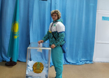 ОЛЬГА ХИЖНЯКОВА — САМАЯ ТИТУЛОВАННАЯ СЕМЕЙЧАНКА — ОТДАЛА СВОЙ ГОЛОС