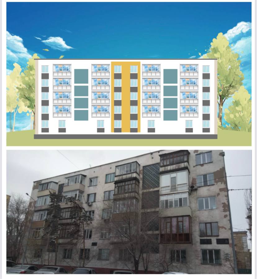 В 2023 году в Семее будет проведен ремонт фасадов 32 многоэтажных жилых домов