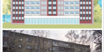 В 2023 году в Семее будет проведен ремонт фасадов 32 многоэтажных жилых домов