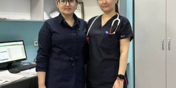 В Семее проголосовала династия врачей  
