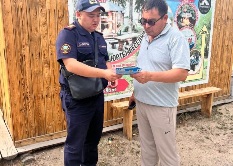 Управлением по ЧС г. Семей вновь на этой неделе начались профилактические мероприятия по предупреждению гибели людей на воде.