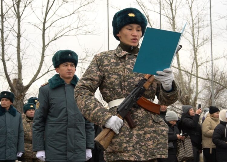 Солдаты регионального командования «Восток» приняли присягу