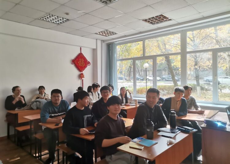 Учебный процесс в КазНУ имени аль-Фараби