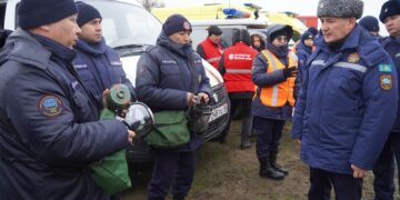 В области Абай прошли командно-штабные учения «Зымыран-2023»