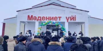 В Екпинском сельском округе открылся культурный центр