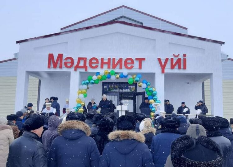 В Екпинском сельском округе открылся культурный центр