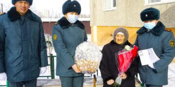 ЧЕСТВОВАЛИ МАТЬ ВОИНА