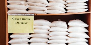 Товары стабфонда реализуют в 12 торговых павильонах СПК