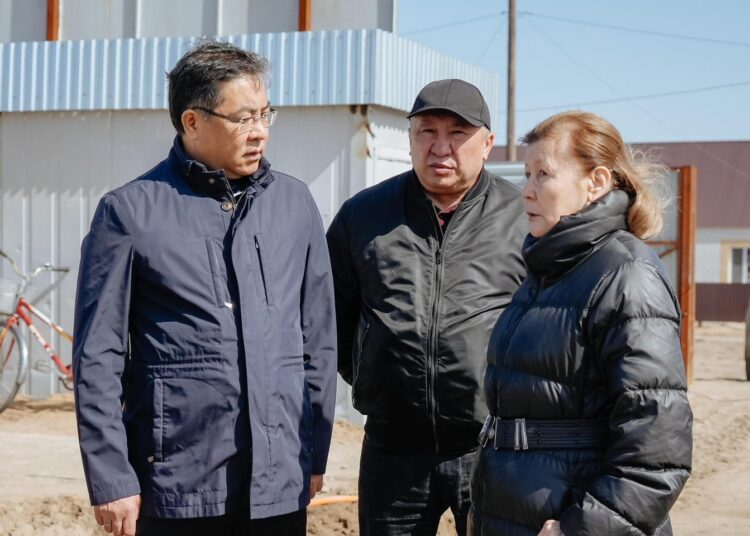 В Бескарагайском районе ведутся строительные работы школы на 300 мест