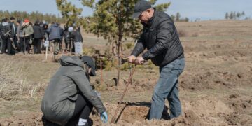 Жители области активно принимают участие в экологической акции