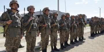 НОВОБРАНЦЫ ПРИНЯЛИ УЧАСТИЕ В ПЕРВОЙ ОГНЕВОЙ ПОДГОТОВКЕ