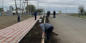 Масштабную уборку в рамках экоакции «Таза Қазақстан» провели в Абайском районе области Абай