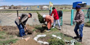 Жарминский район вышел поддержать экоакцию «Таза Қазақстан»