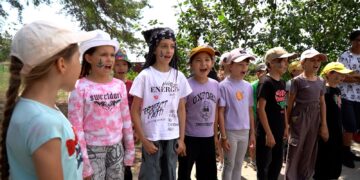 Летние каникулы в области Абай: Пресс-тур по детским лагерям