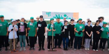 Масштабная уборка в рамках акции «Таза Қазақстан» прошла в городах и районах области Абай