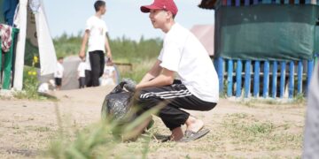 В городах и районах области Абай проводится масштабная уборка в рамках акции «Таза Қазақстан»