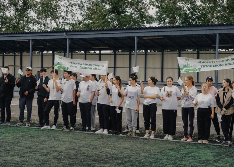 В области Абай проходят мероприятия по благоустройству и экологической культуре в рамках программы «Таза Қазақстан»