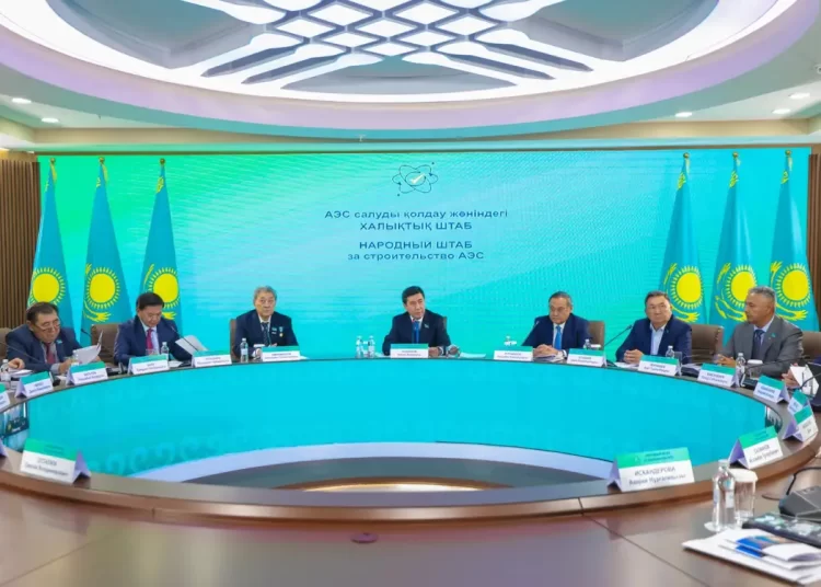 Народный штаб по поддержке строительства АЭС объединил миллионы казахстанцев