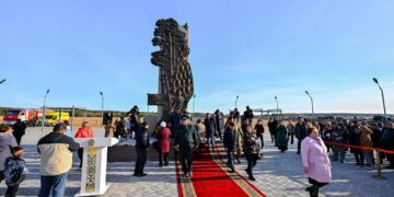 В области Абай открылся памятник пожарным и лесникам, погибшим при тушении лесных пожаров в регионе