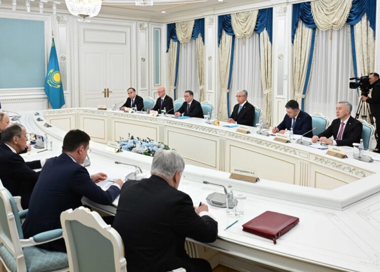 Состоялись переговоры Президента Касым-Жомарта Токаева с Президентом России Владимиром Путиным в узком составе