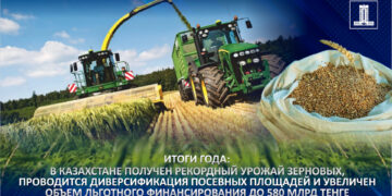 Итоги года: В Казахстане получен рекордный урожай зерновых