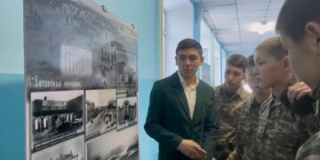Выставка «Родной край: известный и неизвестный» в школе-интернате «Жас Улан» имени Ш. Уалиханова