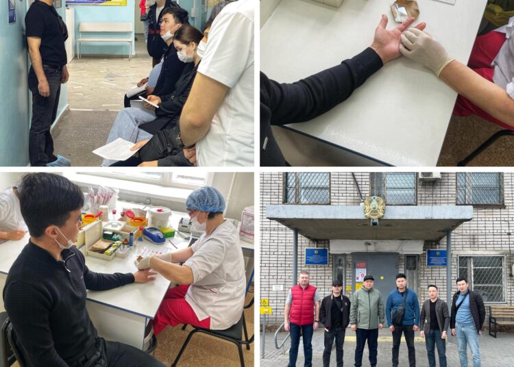 Доброе дело от пограничников: сдали кровь в рамках акции “80 добрых дел к Победе”