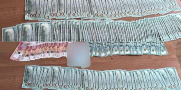 Во время пограничного контроля выявлена незаконная попытка вывоза крупной суммы наличных денежных средств