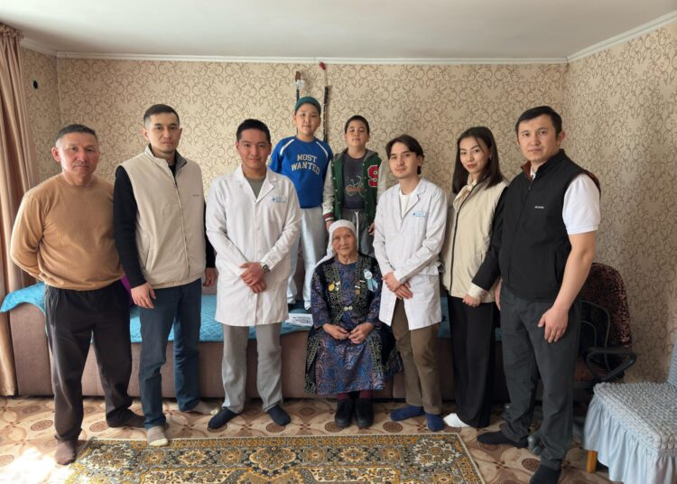 В области Абай стартовала акция « Ардағым ардагерім», приуроченная к 80-летию Великой Победы