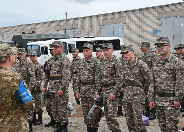 В Абайском гарнизоне стартовали учебные сборы военнообязанных