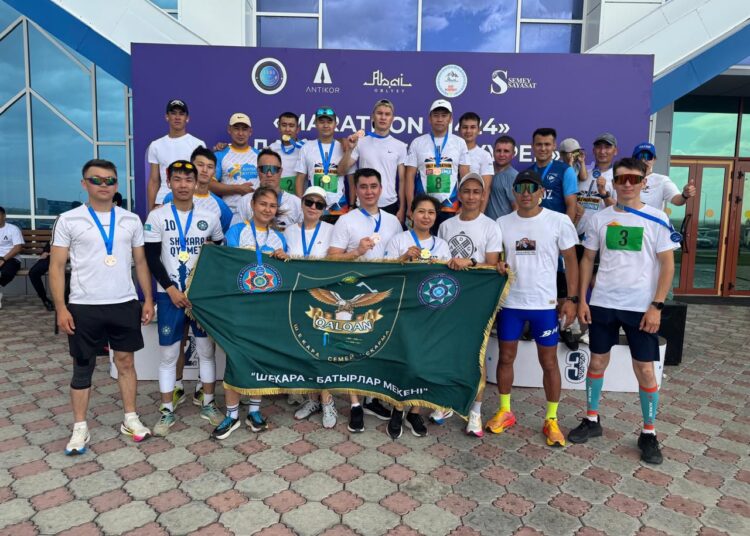 Пограничники отличились на марафоне