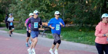 В городе Семей состоялся забег на 3 километра