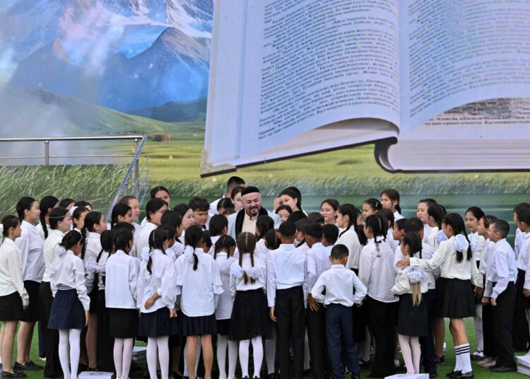 180-летие Абая завершилось в Абайском районе