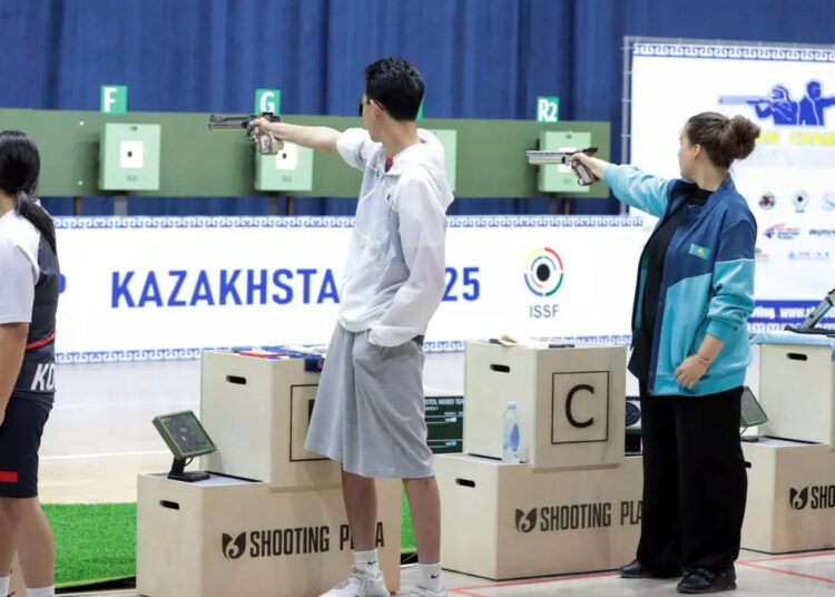 КАЗАХСТАНСКИЕ СТРЕЛКИ НА 20 АВГУСТА ЗАВОЕВАЛИ 7 МЕДАЛЕЙ