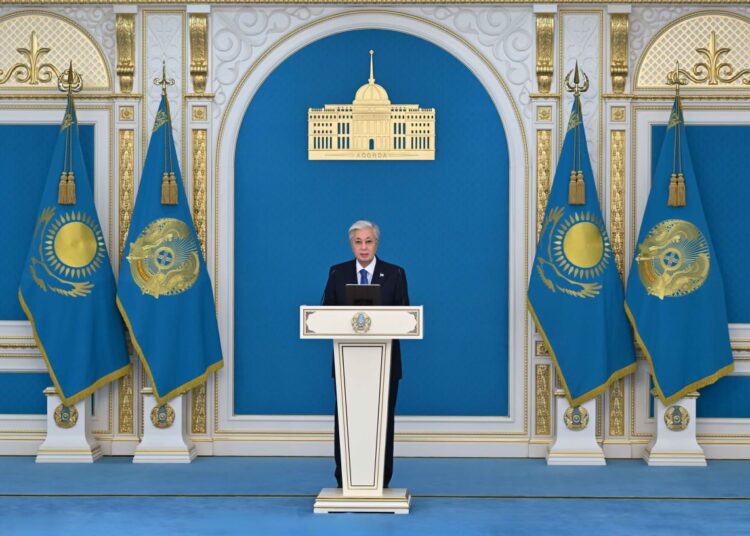 Глава государства запустил вторую линию железной дороги Достык – Мойынты