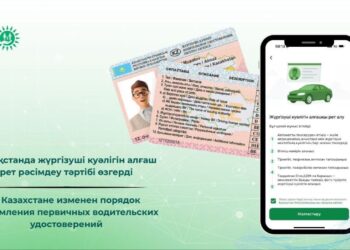 В Казахстане изменен порядок оформления первичных водительских удостоверений