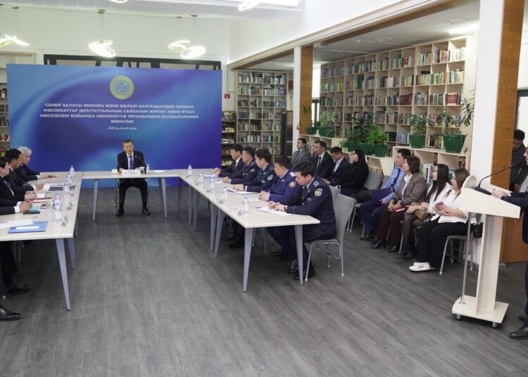 Председатель ЦИК РК Нурлан Абдиров посетил с рабочей поездкой область Абай