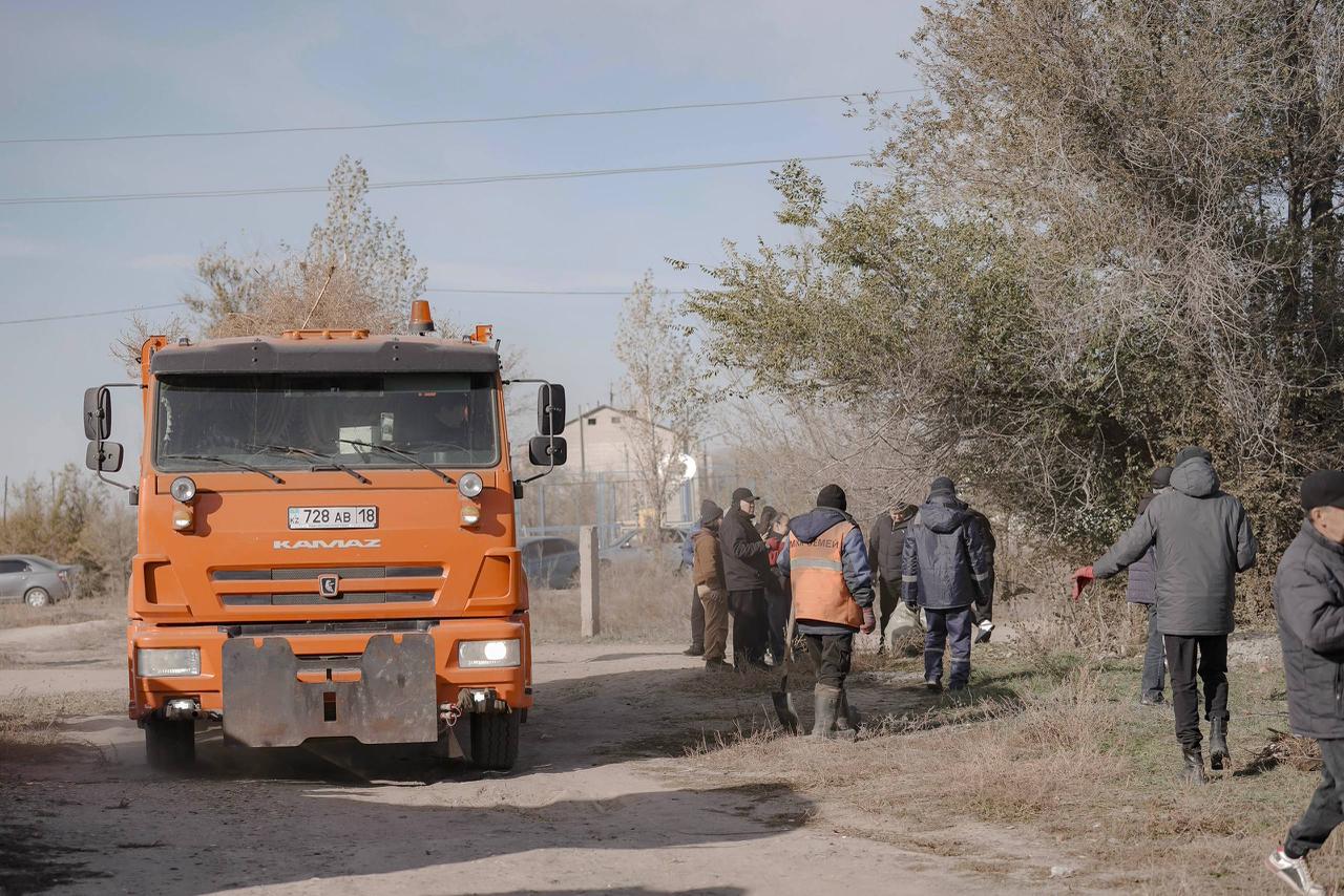 В области Абай прошёл субботник в рамках программы «Таза Қазақстан»